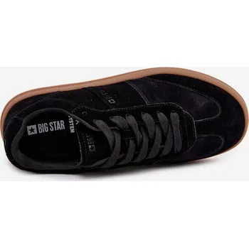 Dámské tenisky Dámské semišové tenisky Big Star HI-POLY SYSTEM – černé Velikost: 36