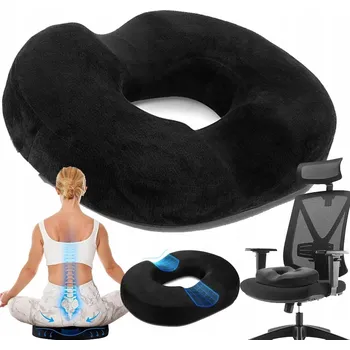 Podsedák ORTOPEDICKÝ POLŠTÁŘ NA SEDADLO DO AUTA, KANCELÁŘSKÁ PODLOŽKA NA ŽIDLI NEBO KŘESLO