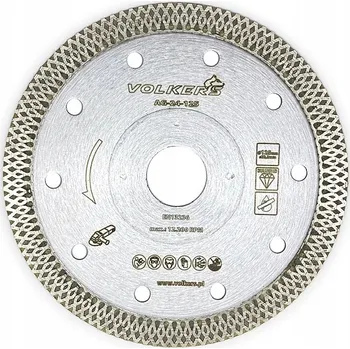 Řezný kotouč Diamantový kotouč na řezání gresu 125x22,2x1,4 mm