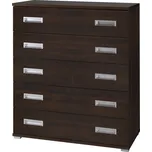 Komoda se šuplíky MAKEL - kaštan wenge