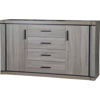 Komoda Prostorná komoda AIRA - dub lanýž