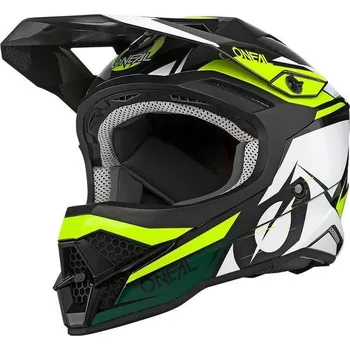 Helma na motorku Přilba O´Neal 3Series STARDUST černá/žlutá (Velikost: XS) 0627-616