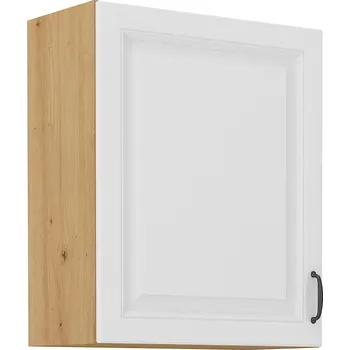 Kuchyňská linka Horní kuchyňská skříňka SOPHIA - šířka 60 cm, bílá / dub artisan