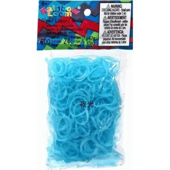 kreativní sada RAINBOW LOOM gumičky MODRÉ svítící