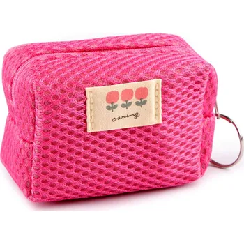 Dívčí pouzdro / klíčenka 8,5x6 cm, velké, 3 pink