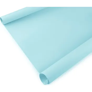 Balící papír Balicí papír jednobarevný matný 0,78x2 m, střední, 6 modrá pomněnková