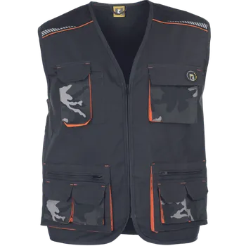 pracovní vesta CERVA Vesta EMERTON STRETCH 03550010G5060 60 Maskáčovo šedá