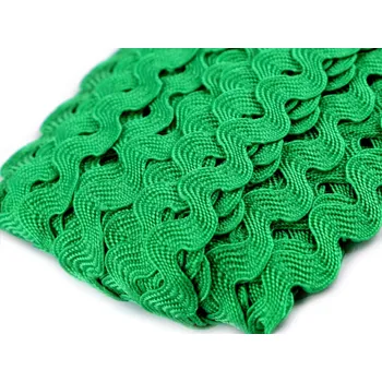Hadovka - vlnovka šíře 5 mm, střední, 23 zelená irská