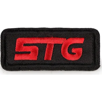 Nažehlovačka, střední, 4 černá červená