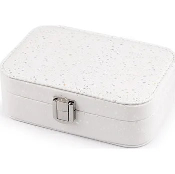 Náramek Malá šperkovnice 10x15x5 cm, střední, 1 bílá