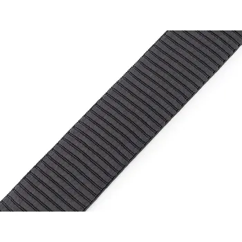 Textilní guma Pruženka měkká šíře 38 mm, střední, 5 šedá