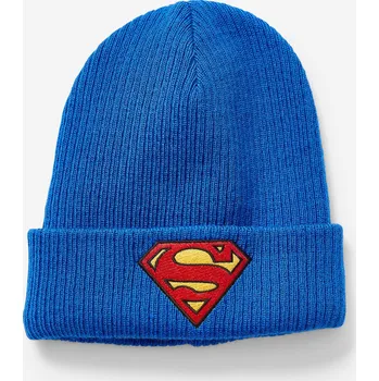 Čepice DECATHLON Dětská čepice Superman MODRÁ