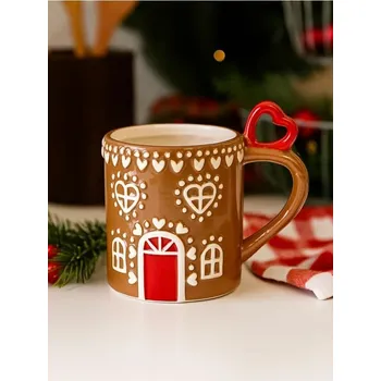 Sinsay - Hrnek s vánočním motivem - béžová - 196GE-08X - 196GE-08X-ONE