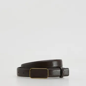 Opasek Reserved - Pásek s ozdobnou přezkou - tmavě hnědá - 308FE-89X - 308FE-89X-L