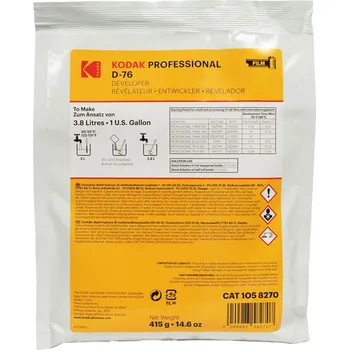 Kodak Professional D-76 Film Developer Powder To Make 3.8L