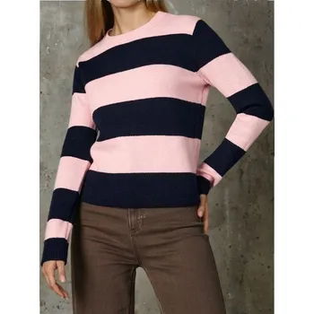 Dámský svetr Sinsay - Pruhovaný svetr s proužky - vícebarevná - 405EU-MLC - 405EU-MLC-XL
