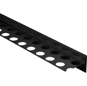 LED páska LIGHT IMPRESSIONS Deko-Light Combo napojovací profil pro vnitřní omítky černá, 2,5 m - LIGHT IMPRESSIONS IMPR 970810