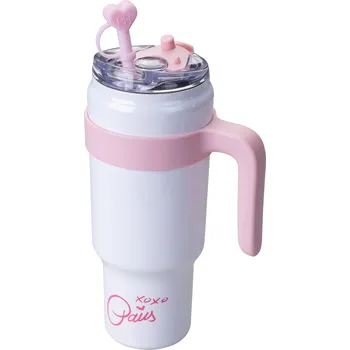 Termohrnek Paris Hilton Termo hrnek z nerezové oceli (bílá)