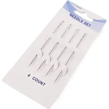 Jehly šicí dlouhé, velké, nikl