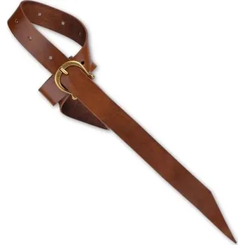 Karnevalový doplněk imago Opasek gotický, barva hnědá