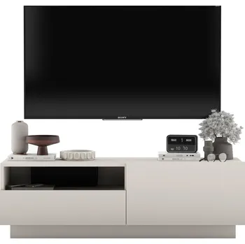 Komoda Univerzální TV stolek Loft komoda šuplík kašmír mat 120 cm