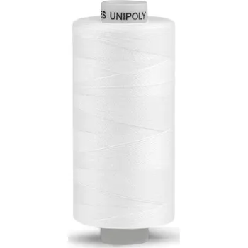 Nit Polyesterové nitě Unipoly návin 500 m, střední, 001 bílá