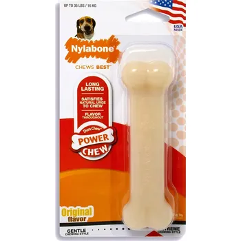 Hračka pro psa Nylabone Extreme Original Bone žvýkací kost pro psy, s příchutí kuřete M