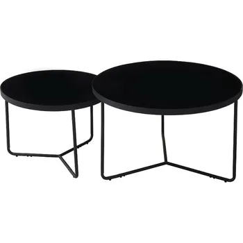 Konferenční stolek Set konferenčních stolků TOM 1 - černý