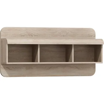 police Závěsná police LUVERNE - dub sonoma