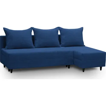 Sedací souprava Rozkládací sedací souprava ROKSA - tmavě modrá, pravá