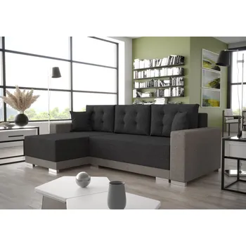 Sedací souprava Rozkládací sedací souprava TAHANI - grafitová / šedá