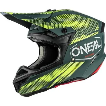 Helma na motorku Přilba O´Neal 5Series COVERT šedá/žlutá (Velikost: L) 0628-474