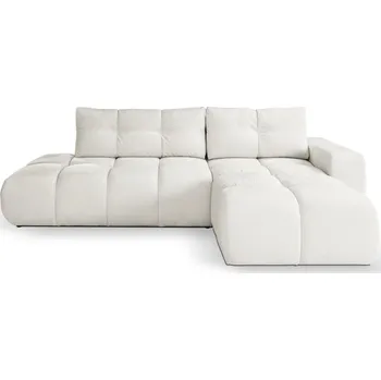 Sedací souprava Rozkládací sedačka s úložným prostorem TRURO 1 - krémová 1, pravý roh