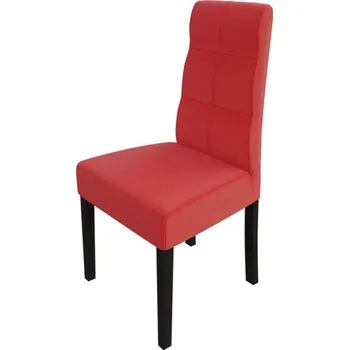 Jídelní židle Jídelní židle MOVILE 37 - wenge / červená ekokůže