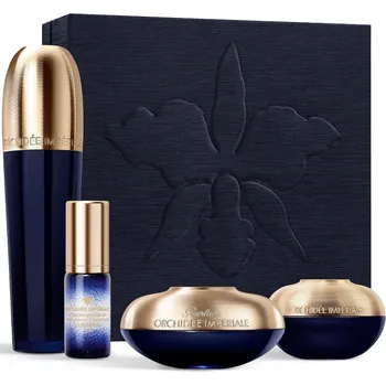 Kosmetická sada Guerlain - Orchidée Impériale THE EXCEPTIONAL AGE-DEFYING DISCOVERY RITUALDárková sada - omlazující rituál Sady péče o obličej unisex