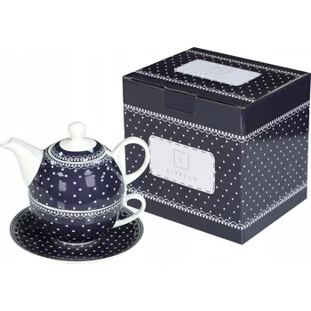 Konvička 400 ml Sada Šálek S Podšálkem 250 ml Konvička na Čaj LIVELLO