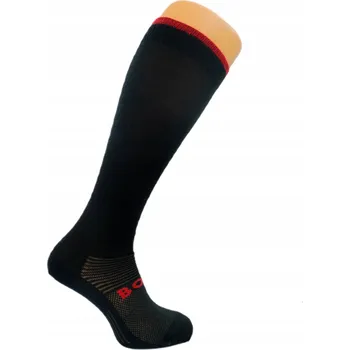 Pánské ponožky Ponožky BOLA turistické Racing Alpin černo-červené 39-40