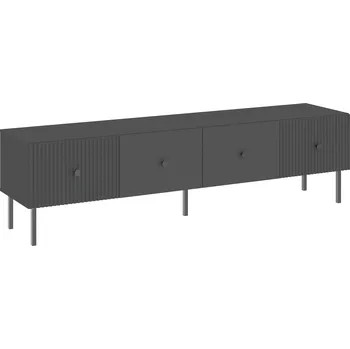 Televizní stolek Široký televizní stolek HASKEL - antracitový