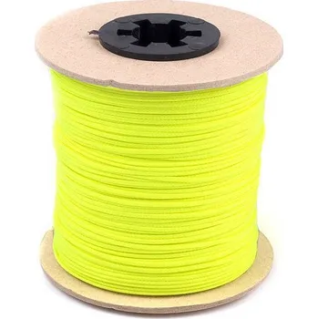 Oděvní šňůra PES Ø1,5 mm, střední, 1108 žlutá neon