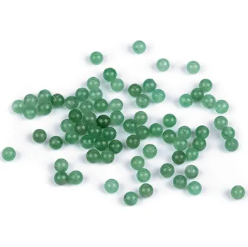 Korálek Avanturín, minerální korálky Ø4 mm, velké, avanturín