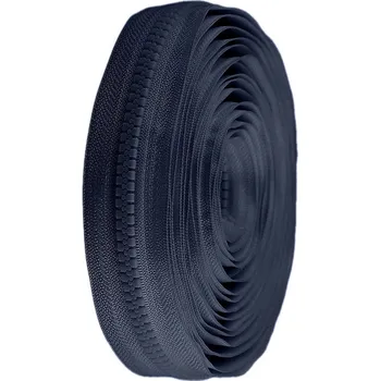 Zip Zip kostěný No 8 metráž, střední, 330 modrá tmavá