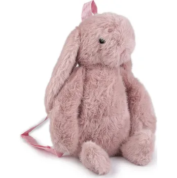 Dětský batoh Dětský plyšový batoh králíček, velké, 2 pudrová