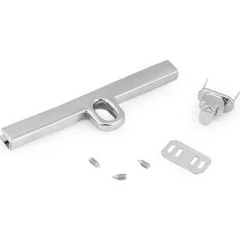 Sada zapínání na kabelku, střední, 1 - 25 x 96 mm nikl