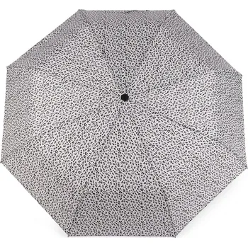 Dámský skládací vystřelovací deštník, velké, 2 krémová světlá