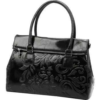 Kožená kabelka Luka černá KZ2253330