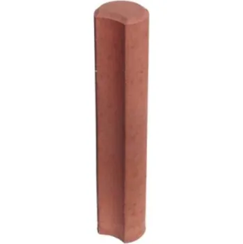 Zahradní obrubník Palisáda Paso PA 2/60 PRESBETON NOVA červená – 97×120×600 mm