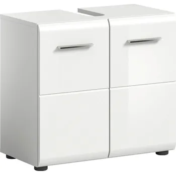 Koupelnový nábytek MID.YOU SKŘÍŇKA POD UMYVADLO, vysoce lesklá bílá, vysoce lesklá bílá, 60/54/32 cm - Koupelnové série - 001849003801