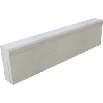 Zahradní obrubník Obrubník chodníkový PREFA BRNO ABO II přírodní – 1000×100×250 mm