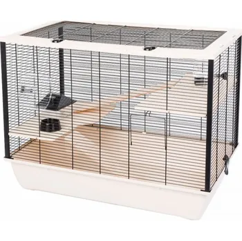 INTER-ZOO Hugo Wood beige - klec pro hlodavce - 78 x 48 x 58cm