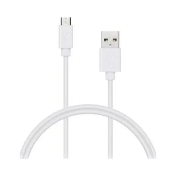 CONNECT IT Wirez micro USB - USB, bílý, 1m